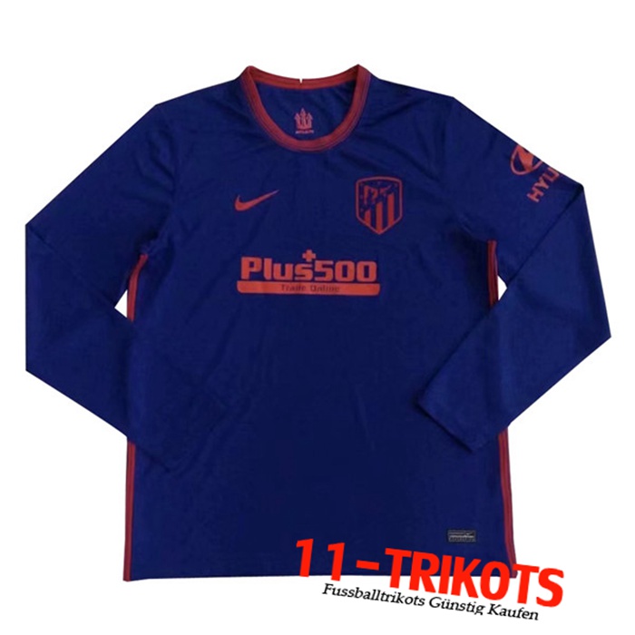 Neuestes Atletico Madrid Auswärtstrikot Langarm 2020/2021 | 11-Trikots