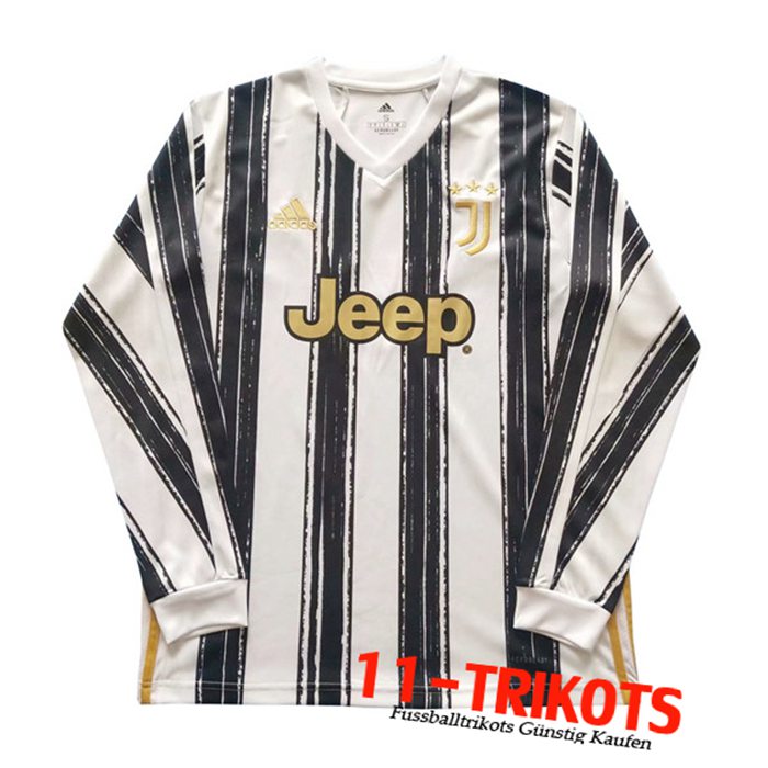 Neuestes Juventus Heimtrikot Langarm 2020/2021 | 11-Trikots