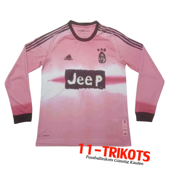 Neuestes Juventus Langarm Trikot Rasse Mensch x Pharrell 2021 | 11-Trikots