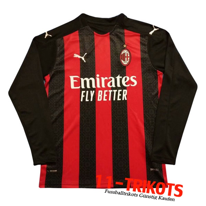 Neuestes AC Milan Heimtrikot Langarm 2020/2021 | 11-Trikots