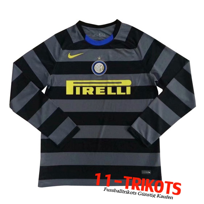 Neuestes Inter Milan Third Trikot Langarm 2020/2021 | 11-Trikots