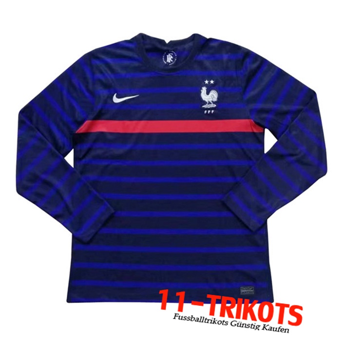 Neuestes Frankreich Heimtrikot Langarm 2020/2021 | 11-Trikots