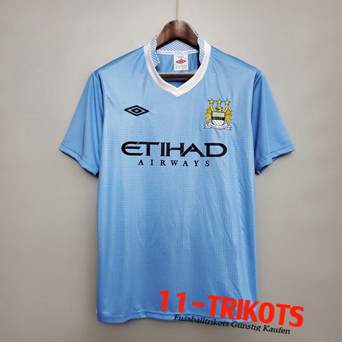 Neuestes Manchester City Retro Heimtrikot 2011/2012 | 11-Trikots