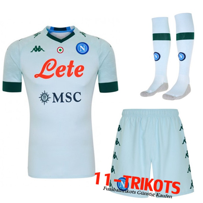 Neuestes SSC Naples Auswärtstrikot (Shorts+Socken) 2020/2021 | 11-Trikots