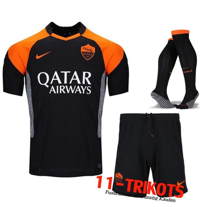 Neuestes AS Roma Third Trikot (Shorts+Socken) 2020/2021 | 11-Trikots