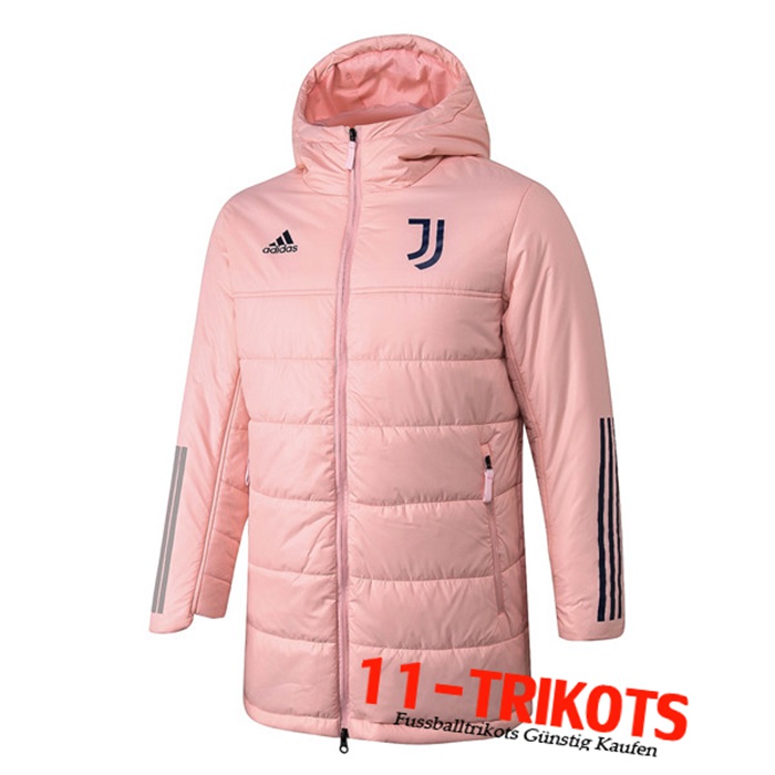 Neuestes Juventus Daunenjacke Rosa 2020/2021 | 11-Trikots