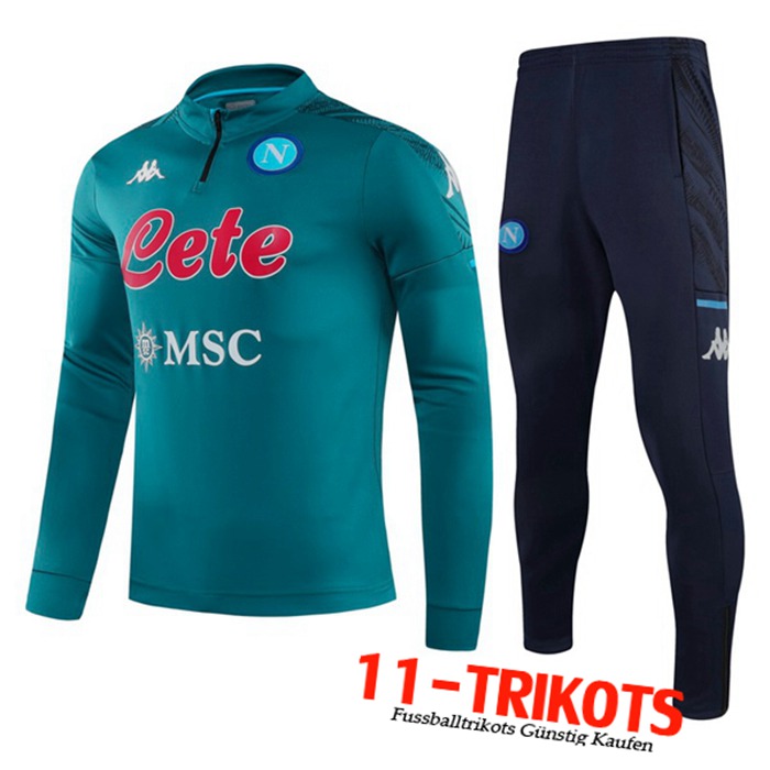 Neuestes SSC Naples Trainingsanzug Grün 2020/2021 | 11-Trikots