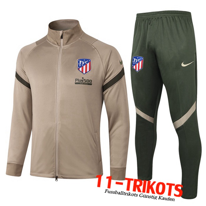 Neuestes Atletico Madrid Trainingsanzug Grau 2020/2021 | 11-Trikots