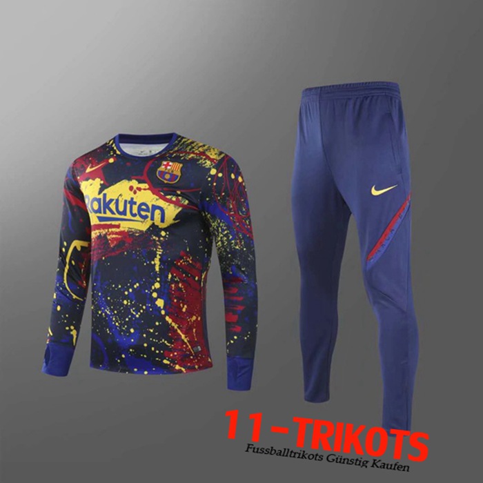 Neuestes FC Barcelona Trainingsanzug Gelb 2020/2021 | 11-Trikots