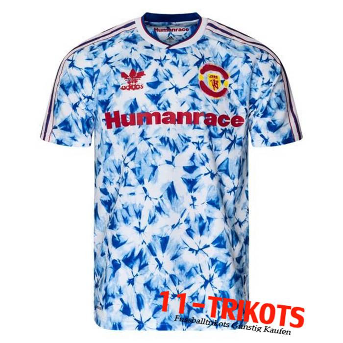 Neuestes Manchester United Trikot Rasse Mensch x Pharrell 2021 | 11-Trikots