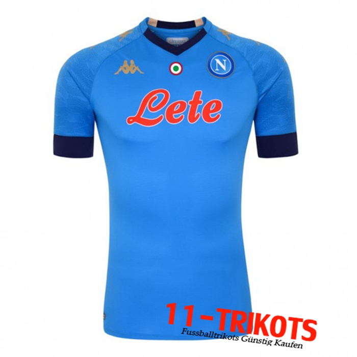 Neuestes SSC Naples Europa Heimtrikot 2020/2021 | 11-Trikots