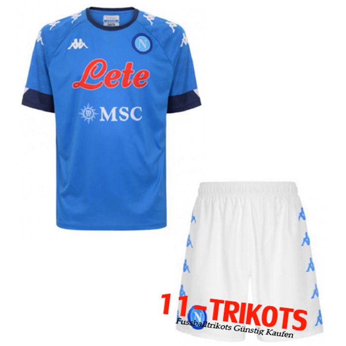 Neuestes SSC Naples Kinder Heimtrikot 2020/2021 | 11-Trikots