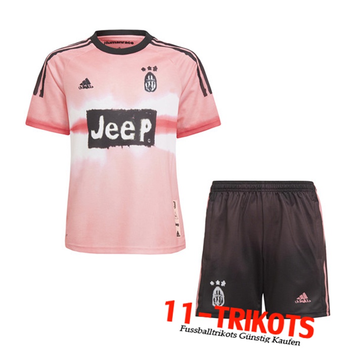 Neuestes Juventus Human Race x Pharrell Kinder Trikot 2021 | 11-Trikots