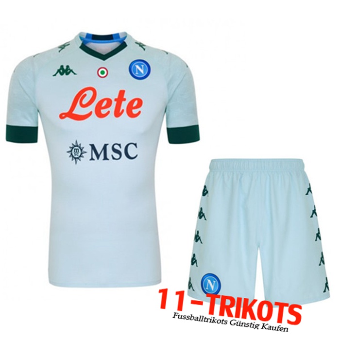 Neuestes SSC Naples Auswärtstrikot + Shorts 2020/2021 | 11-Trikots