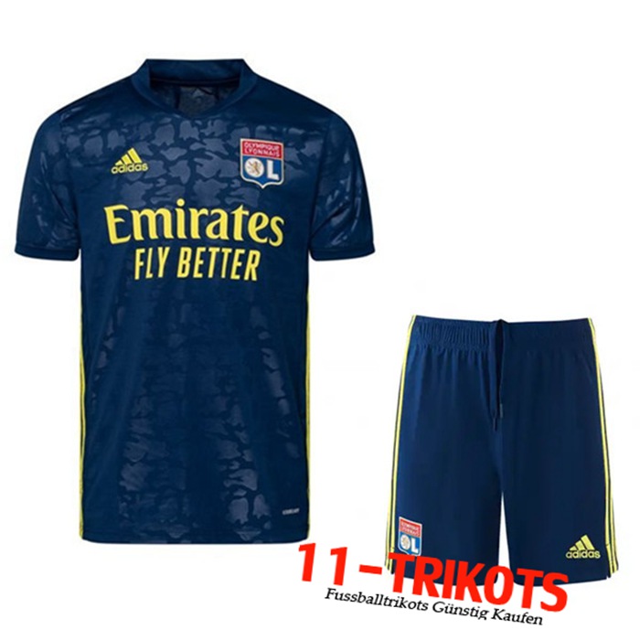 Neuestes Lyon OL Third Trikot + Shorts 2020/2021 | 11-Trikots