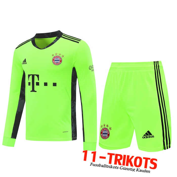 Neuestes Bayern München Torhuter Trikot Grün 2020/2021 | 11-Trikots