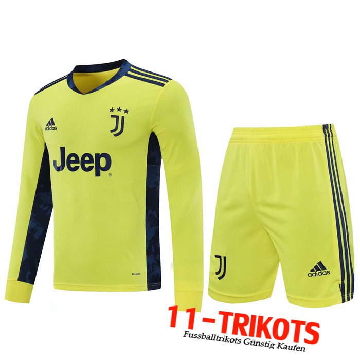 Neuestes Juventus Torhuter Trikot Gelb 2020/2021 | 11-Trikots