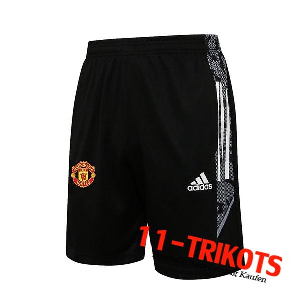 Manchester United Fussball Shorts Schwarz 2021/2022