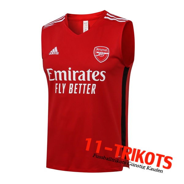 FC Arsenal Trainings-Tanktop Rot 2021/2022