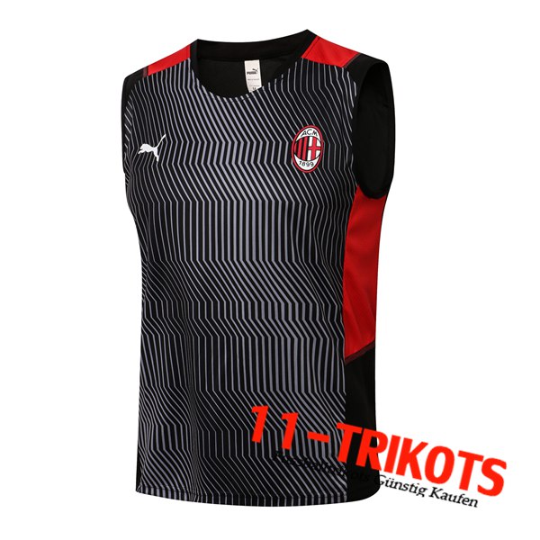 AC Milan Trainings-Tanktop Rot/Weiß 2021/2022