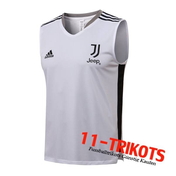 Juventus Trainings-Tanktop Schwarz/Weiß 2021/2022