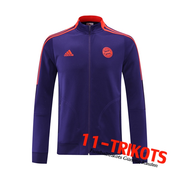 Bayern Munchen Trainingsjacke Lila/Rot 2021/2022