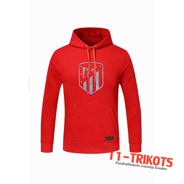 Sudadera Con Capucha Atletico Madrid Roja 2020/2021