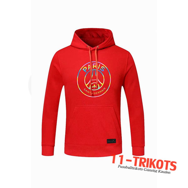 Sudadera Con Capucha PSG Roja 2020/2021