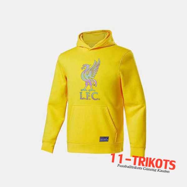 Sudadera Con Capucha FC Liverpool Amarillo 2020/2021