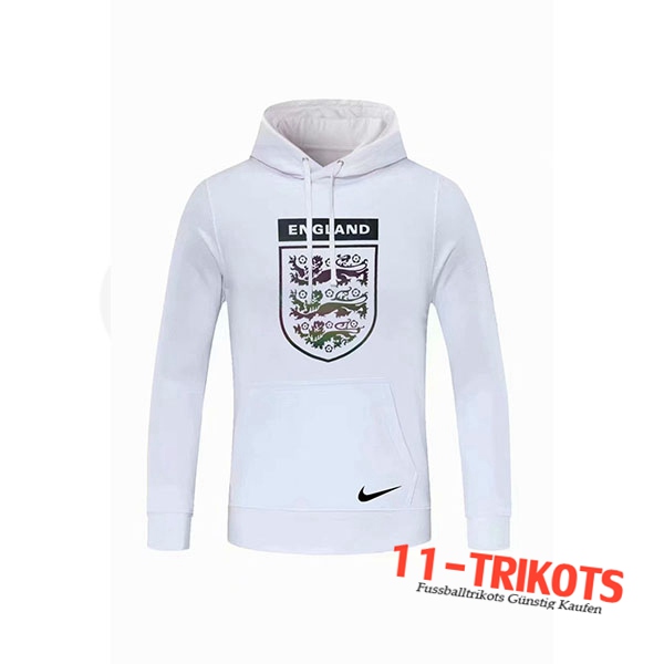 Sudadera Con Capucha Inglaterra Blanco 2020/2021