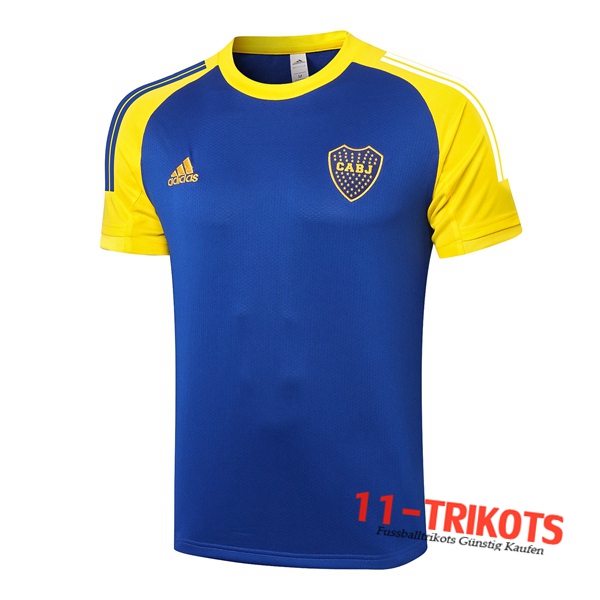 Neuestes Fussball Boca Juniors Poloshirt Blau 2020/2021