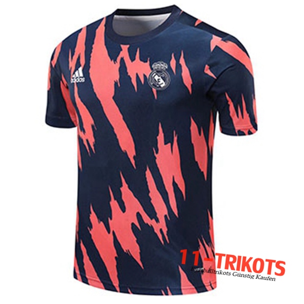 Neuestes Real Madrid Trainingstrikot Marron/Blau 2020/2021 | 11-Trikots