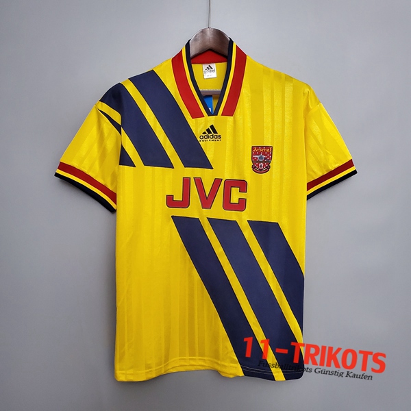 Neuestes Fussball Arsenal Retro Auswärtstrikot 1993/1994