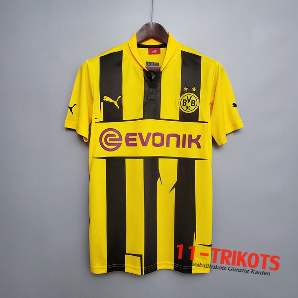 Neuestes Fussball Dortmund BVB Retro Heimtrikot 2012/2013