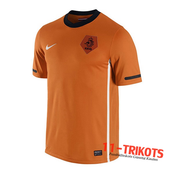 Neuestes Fussball Niederlande Retro Heimtrikot 2010