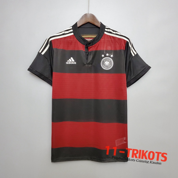 Neuestes Fussball Deutschland Retro Auswärtstrikot 2014