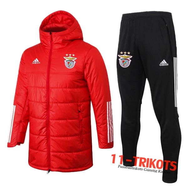Chaqueta De Plumas S.L Benfica + Pantalones Roja 2020 2021