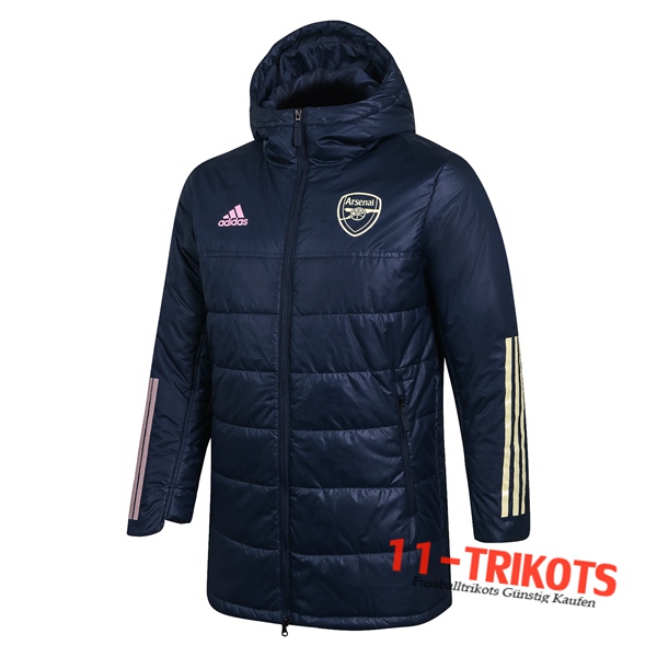 Chaqueta De Plumas Arsenal Azul Marin 2020 2021