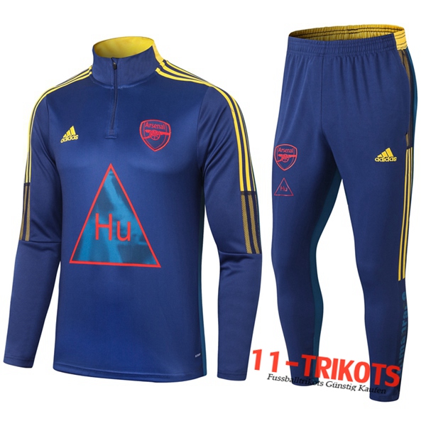 Arsenal Trainingsanzug Joint Edition Blau 2020 2021 | 11-trikots