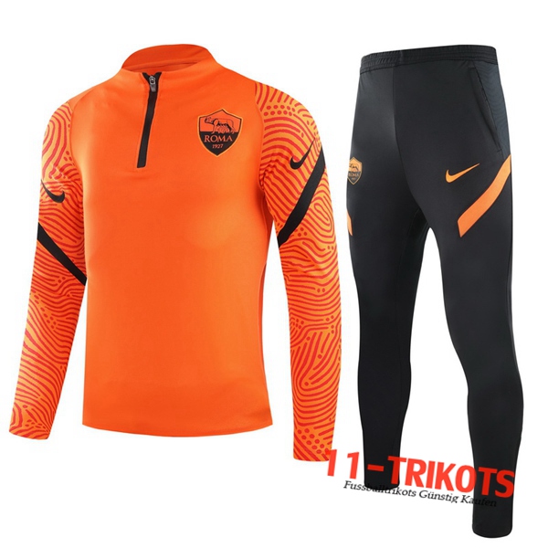 AS Roma Trainingsanzug Orange 2020 2021 | 11-trikots