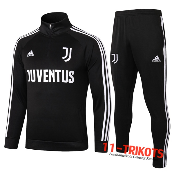 Juventus Trainingsanzug Schwarz 2020 2021 | 11-trikots