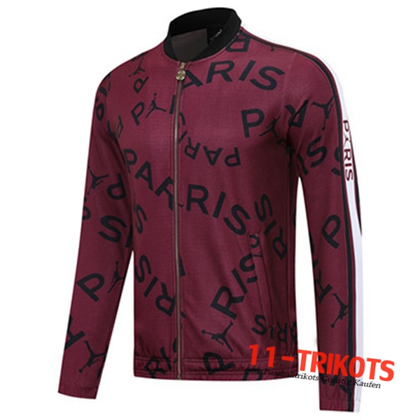 Neuestes PSG Jordan Trainingsjacke Marron 2020/2021 | 11-Trikots