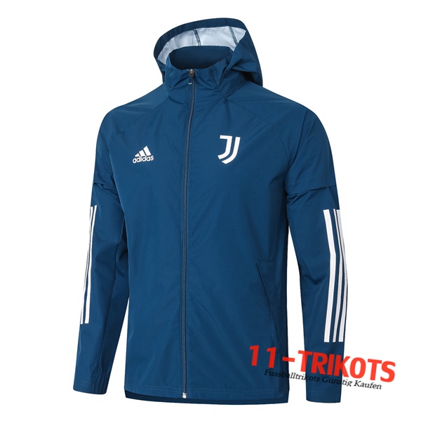 Chaqueta Futbol Rompevientos Juventus Azul 2020/2021