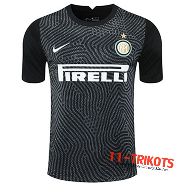 Neues Fussball Inter Milan Torwart Schwarz 2020 2021 | 11-trikots