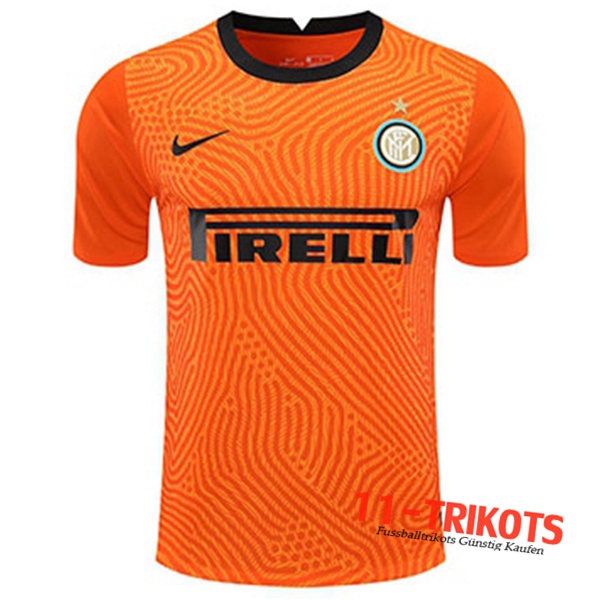 Neues Fussball Inter Milan Torwart Gelb 2020 2021 | 11-trikots