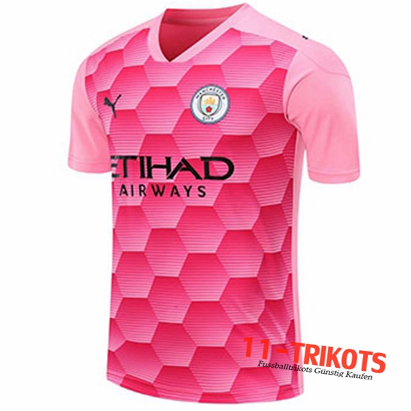 Neues Fussball Manchester City Torwart Rot 2020 2021 | 11-trikots