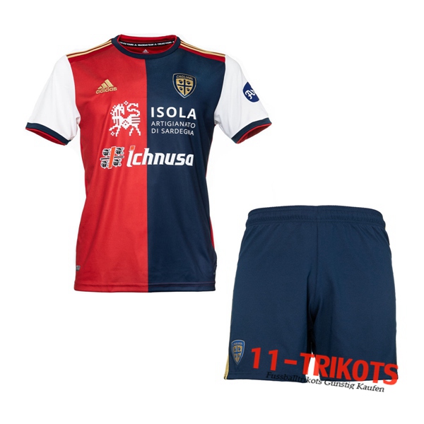 Camisetas Futbol Cagliari Ninos Primera 2020/2021