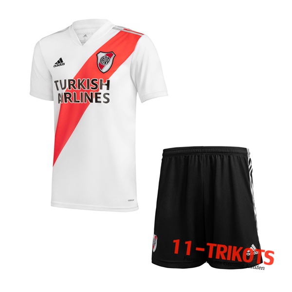 Fussball River Plate Kinder Heimtrikot 2020 2021 | 11-trikots