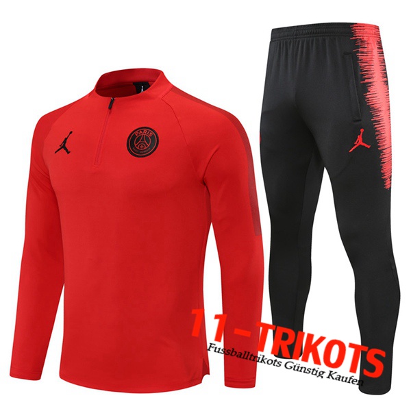 Jordan PSG Trainingsanzug Rot 2021/2022