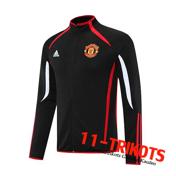 Manchester United Trainingsjacke Rot/Schwarz 2021/2022